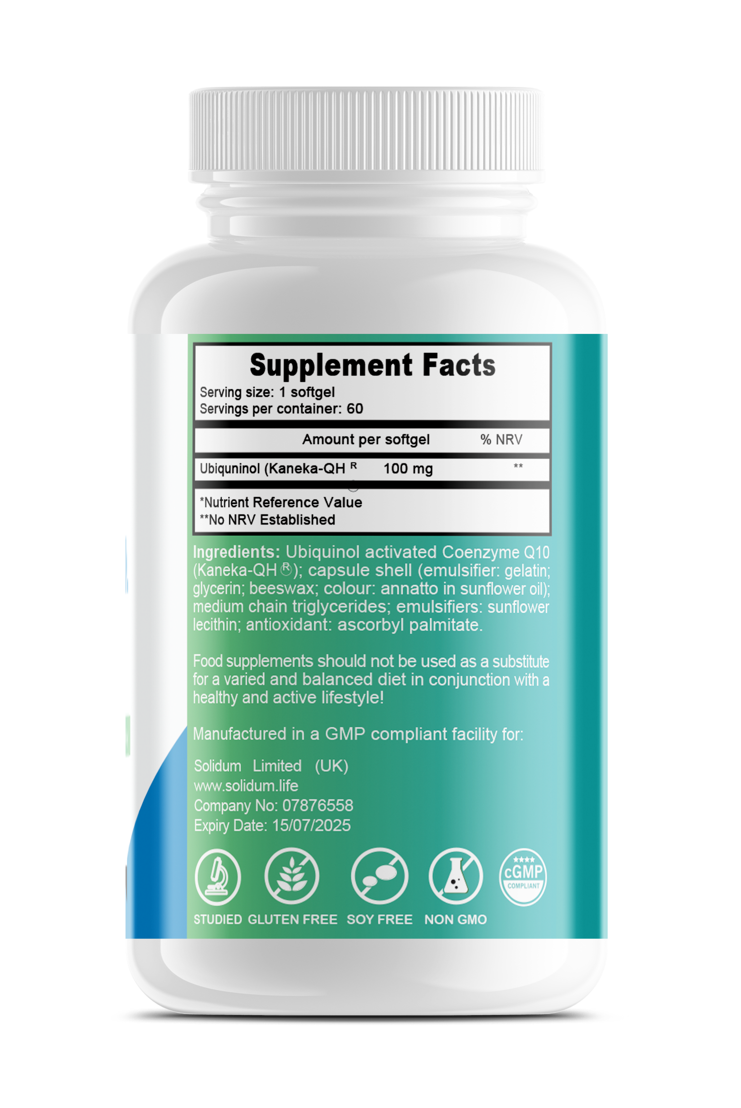 Ubiquinol Active Coenzyme Q10 - Under R&D
