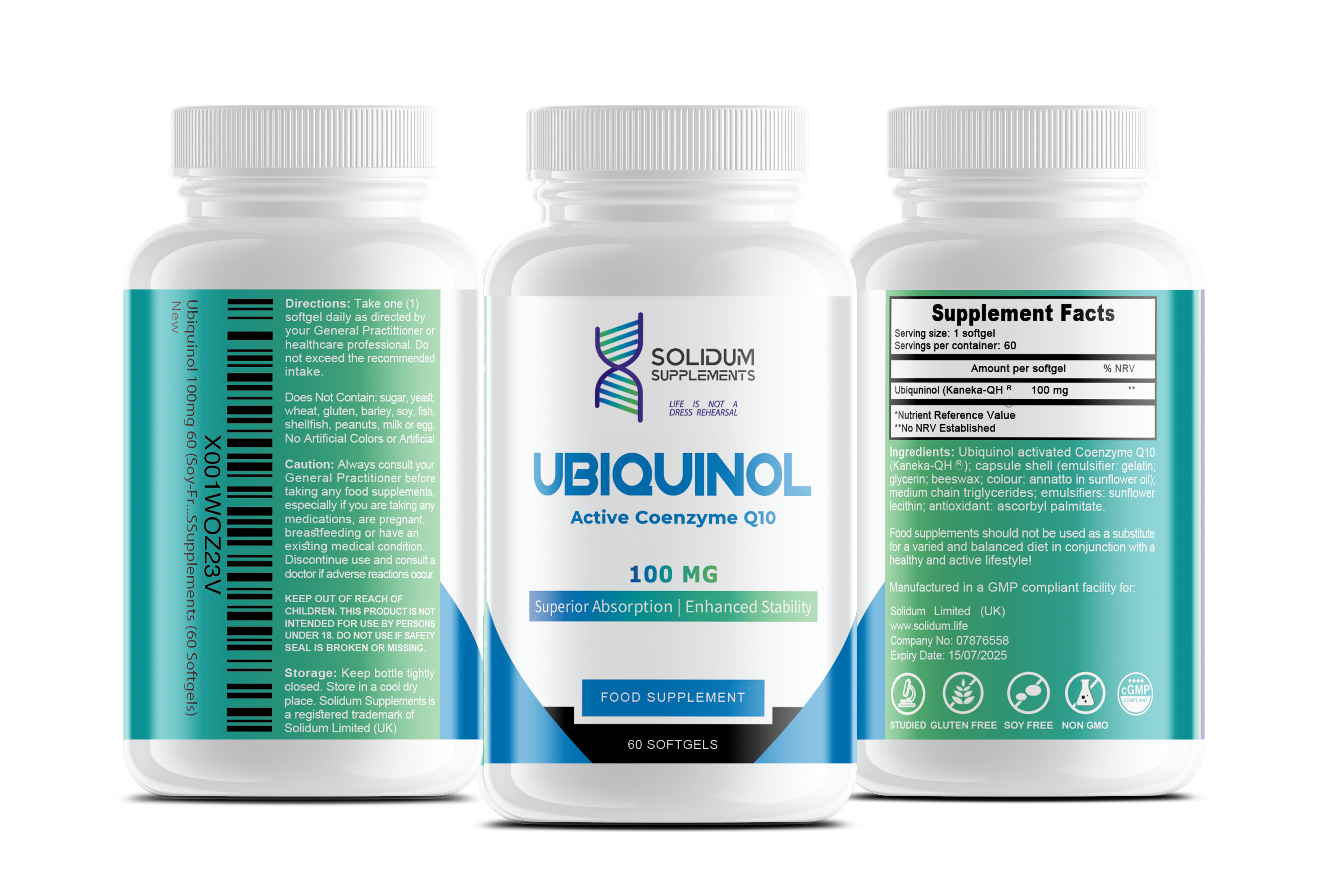 Ubiquinol Active Coenzyme Q10 - Under R&D