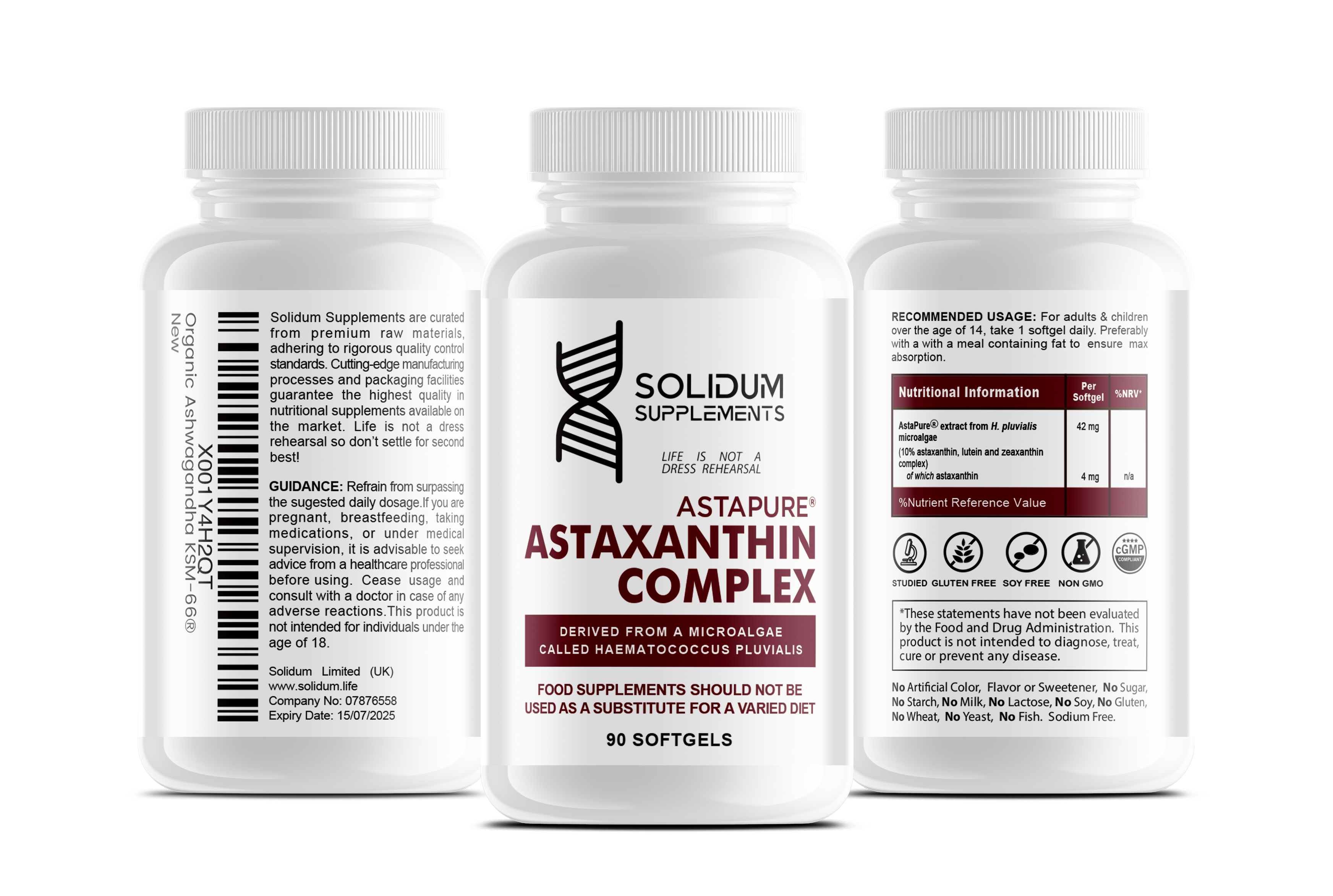 Astaxanthin - Under R&D
